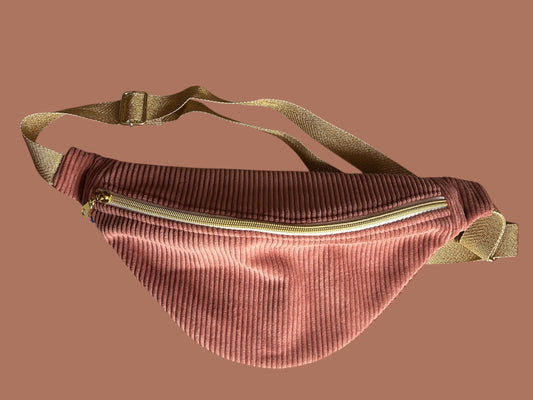 Banane velours rose